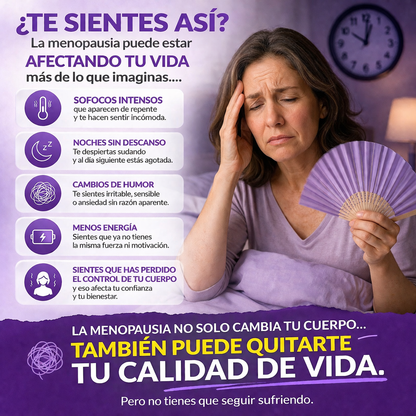 MENOPAUSE Vitaminas en Capsulas Para la Menopausia