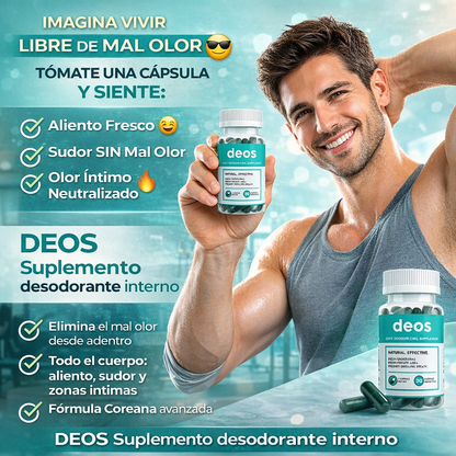 DEOS - Suplemento Desodorante Interno (30 Capsulas)