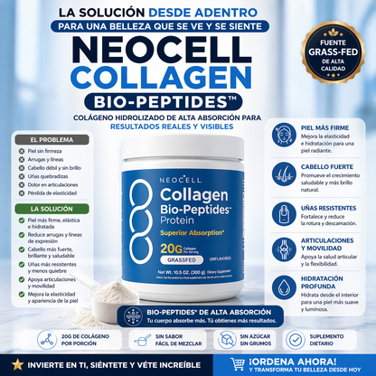 NEOCELL COLLAGEN BIO-PEPTIDES Vital y Fuerza Diaria