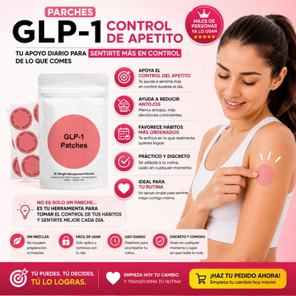 Parches GLP-1 para el Control de Apetito