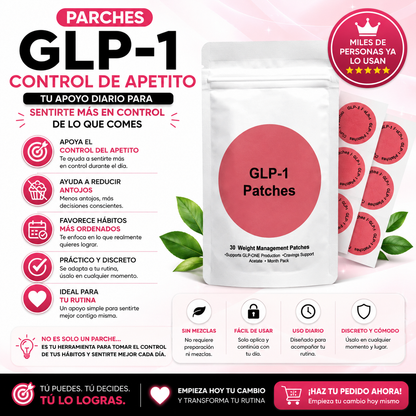 Parches GLP-1 para el Control de Apetito