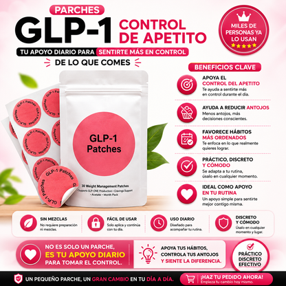 Parches GLP-1 para el Control de Apetito