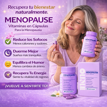 MENOPAUSE Vitaminas en Capsulas Para la Menopausia
