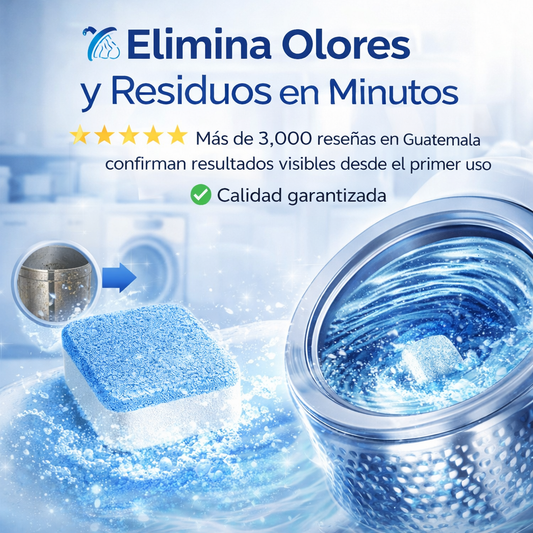 Max Home - Tabletas Limpiadoras de Lavadoras (11 Piezas)