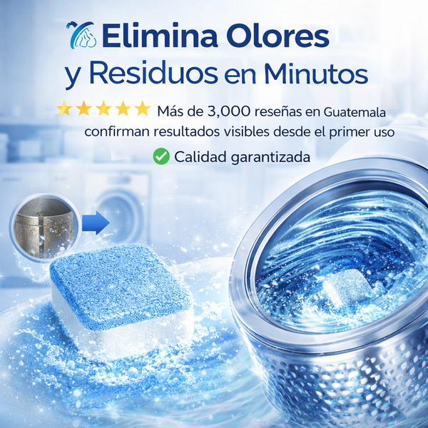 LimpiaLav Express Plus Tabletas Rápidas Eficaces