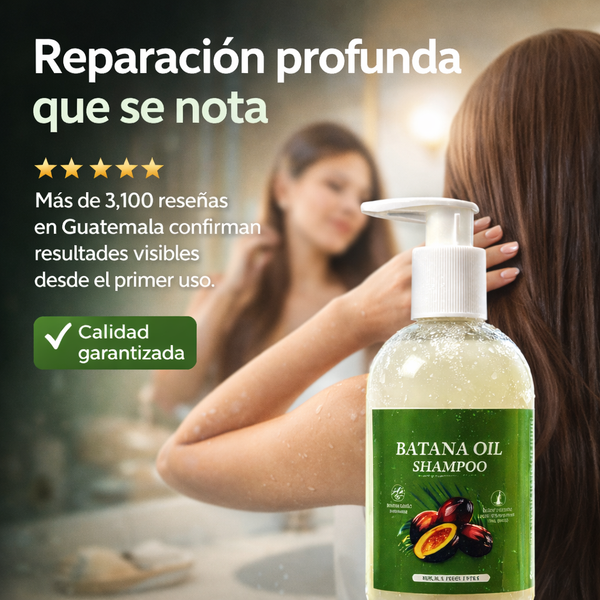 Batana Repair Shampoo Natural Brillo