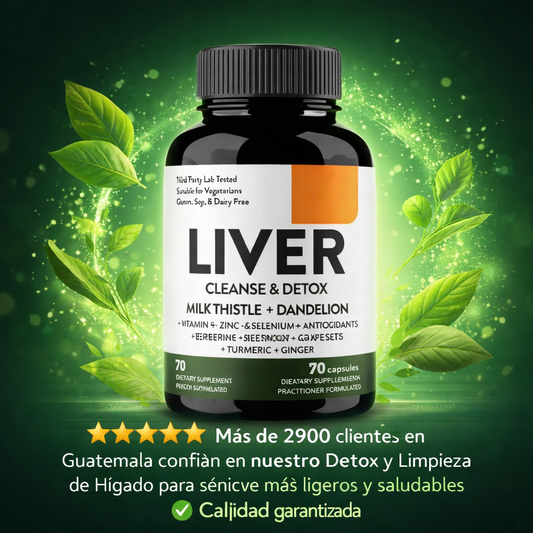 LIVER CLEANSE & DETOX – Limpieza Hepática Avanzada