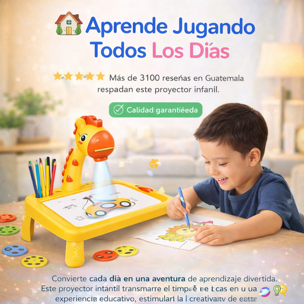 Proyector Creativo para Dibujo Infantil