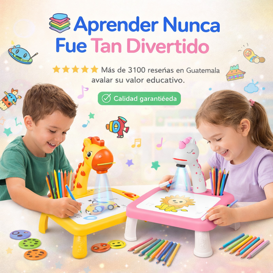 Proyector Creativo para Dibujo Infantil: Aprende jugando