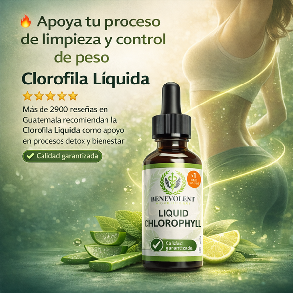 Clorofila Líquida Vitalidad y Detox