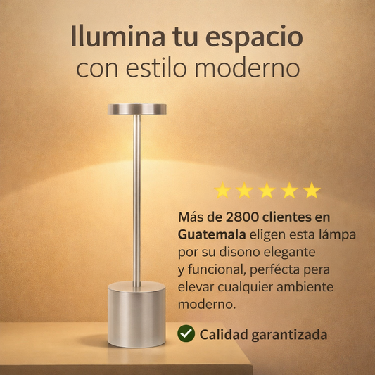 Lámpara Touch LED moderna💡
