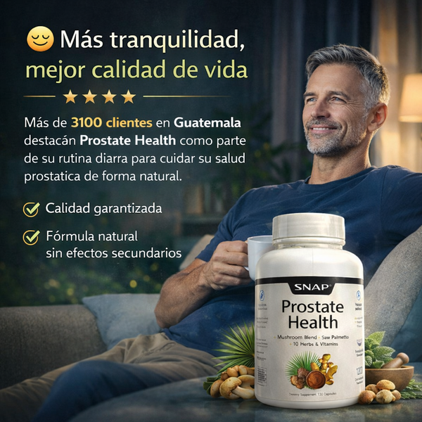 ProstaVida Fórmula Natural de Soporte