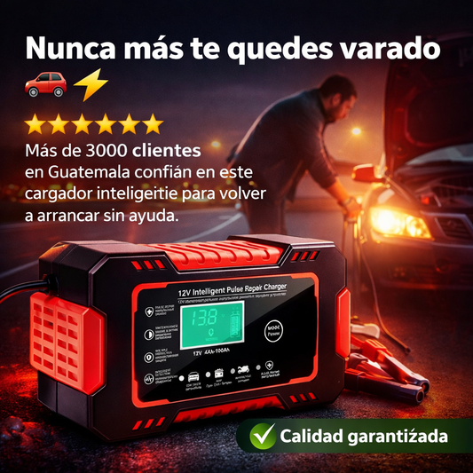 Cargador inteligente de batería de carro🚘⚡