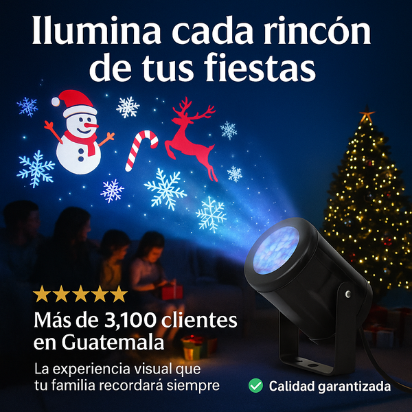 Luces Navideñas Proyector LED