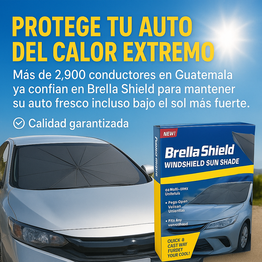 Protector de parabrisas para vehículos - El sol ya no es problema!