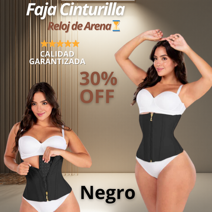 Faja Cinturilla Ultra Extrema Reloj de Arena⏳