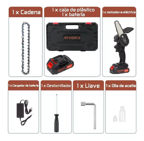 Mini Sierra Inalámbrica Portátil