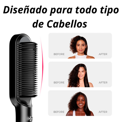 Cepillo Alisador Profesional 2 en 1