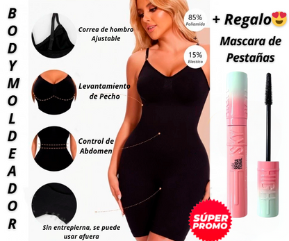 Body Faja Moldeadora (Alta Compresión 360°) + Obsequio 😍 "Mascara para Pestañas🥰 OFERTA solo este Mes