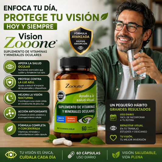 Vision Zooone - Renueva tu Vista (Tratamiento para 2 Meses)