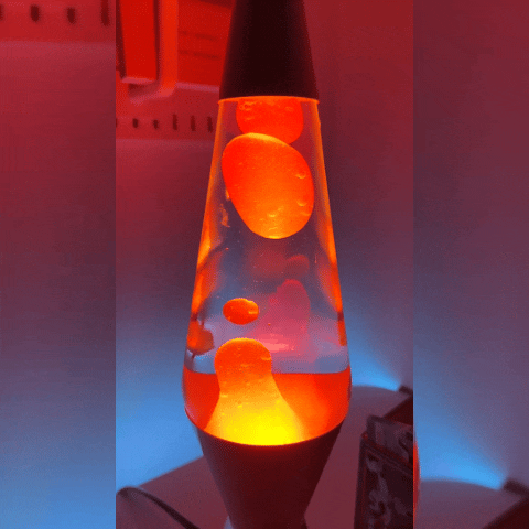 Lámpara LED Cambia Colores Retro