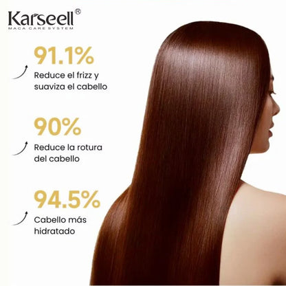 Karseell Liso Nutri-Plus: Mascarilla de Colágeno, Nuez y Aguacate