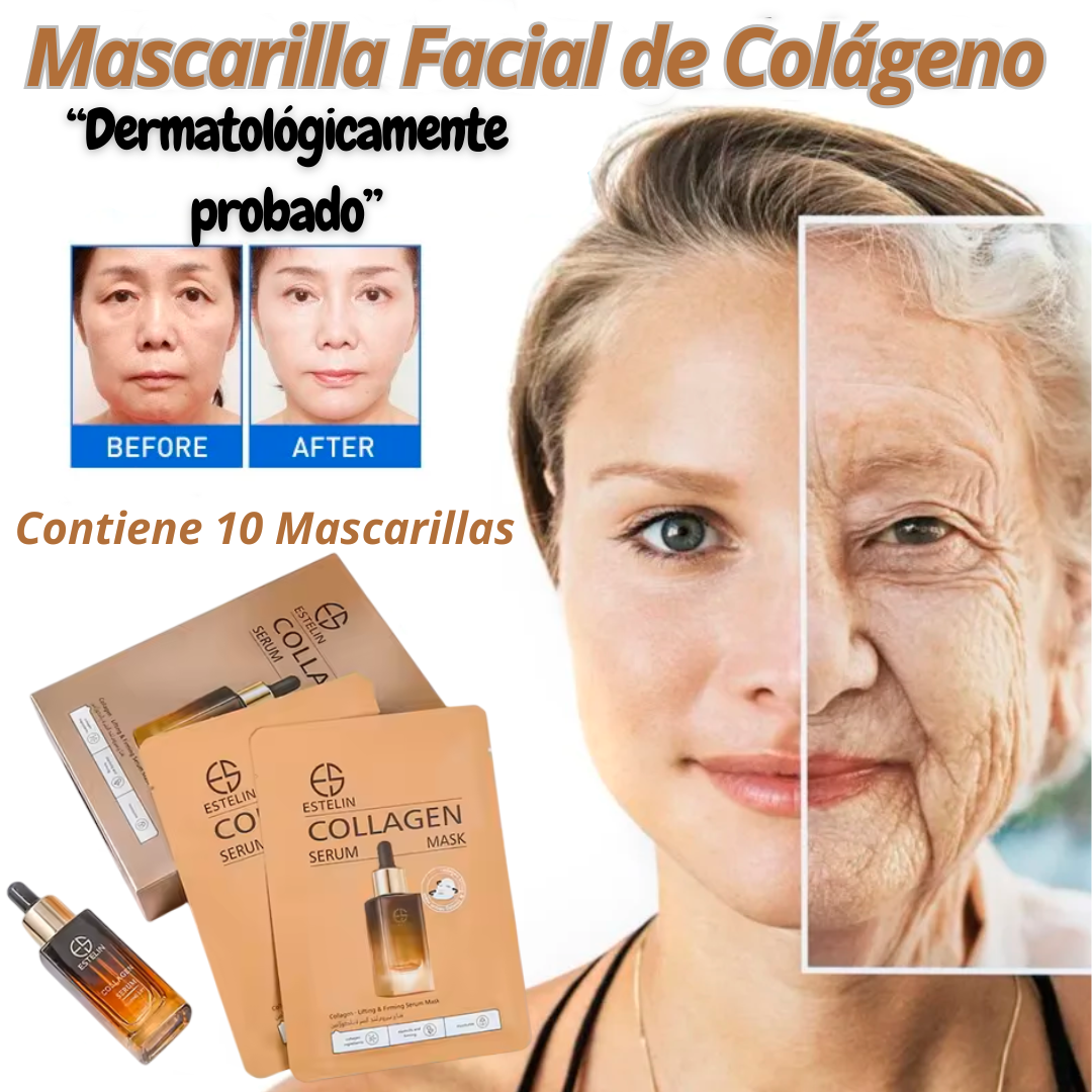 Mascarillas Faciales de Colágeno