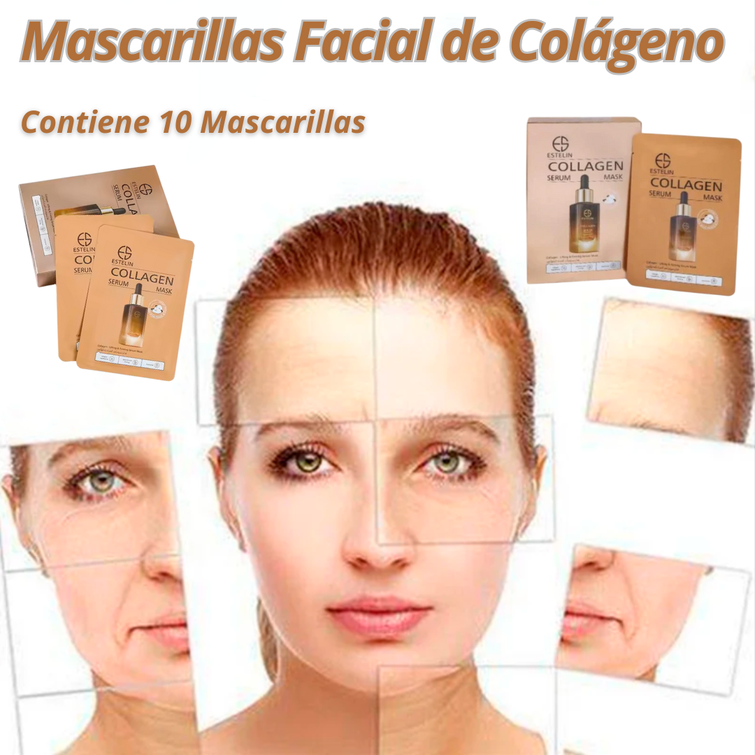 Mascarillas Faciales de Colágeno