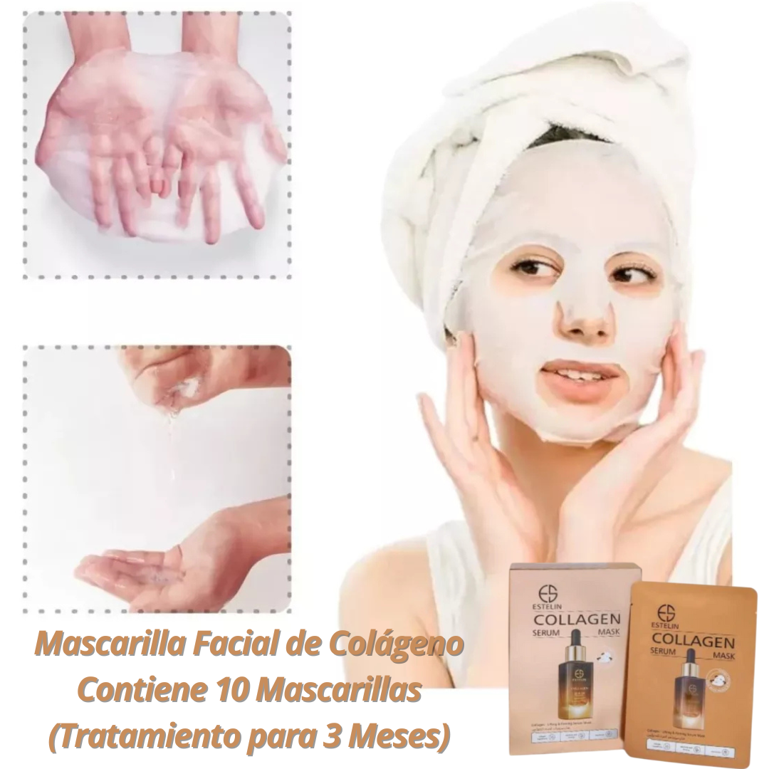 Mascarillas Faciales de Colágeno