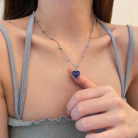 Collar de Corazón Emocional (Cambia de Color según como te sientas)