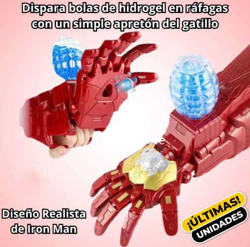Brazo de Iron Man - Lanzador de Hidrogel