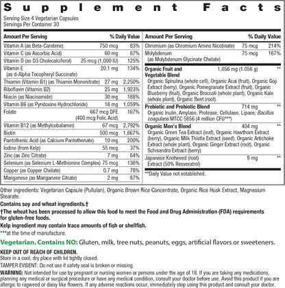 Energía Vital Multivitamínico
