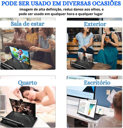 Amplificador HD de Pantalla Móvil