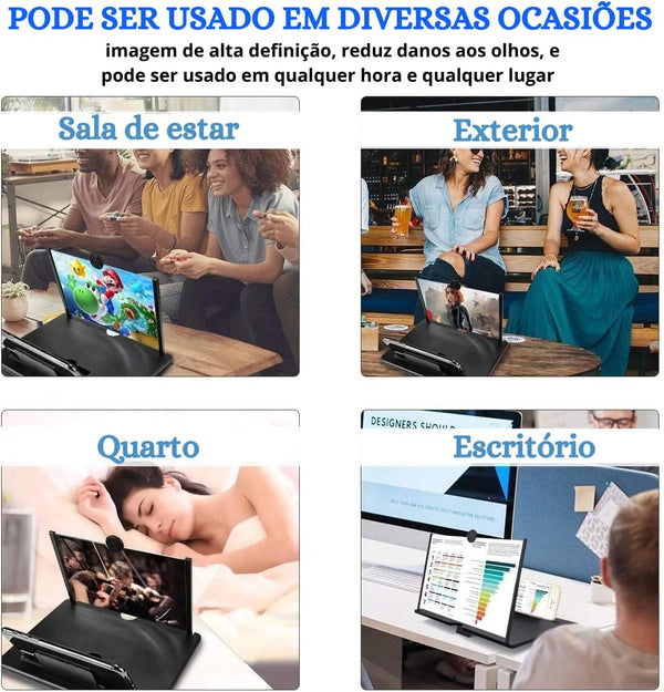 Amplificador HD de Pantalla Móvil