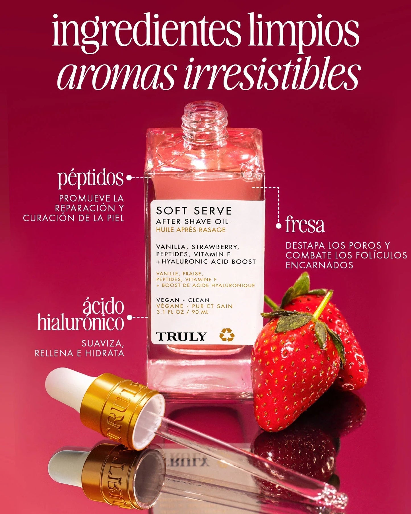 Soft Serve Truly - Aceite Íntimo para Piel Radiante y Suave